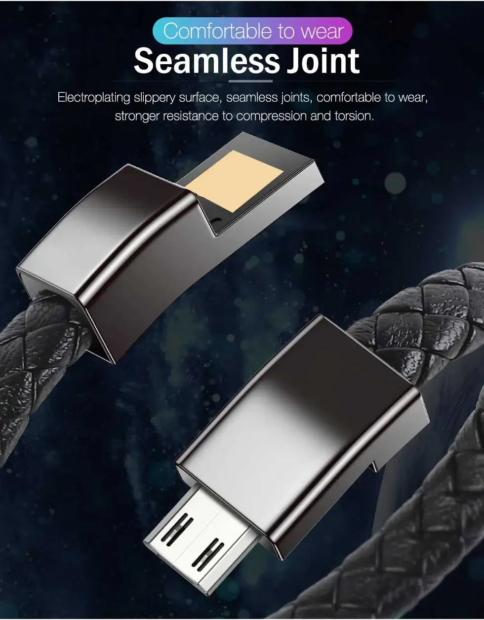 Bratara cablu incarcare Apple / Android(usb c)